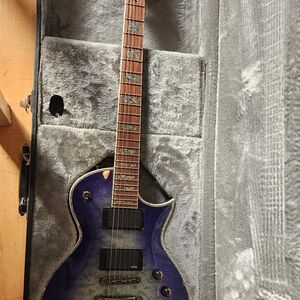Electric Guitar with Purple Finish